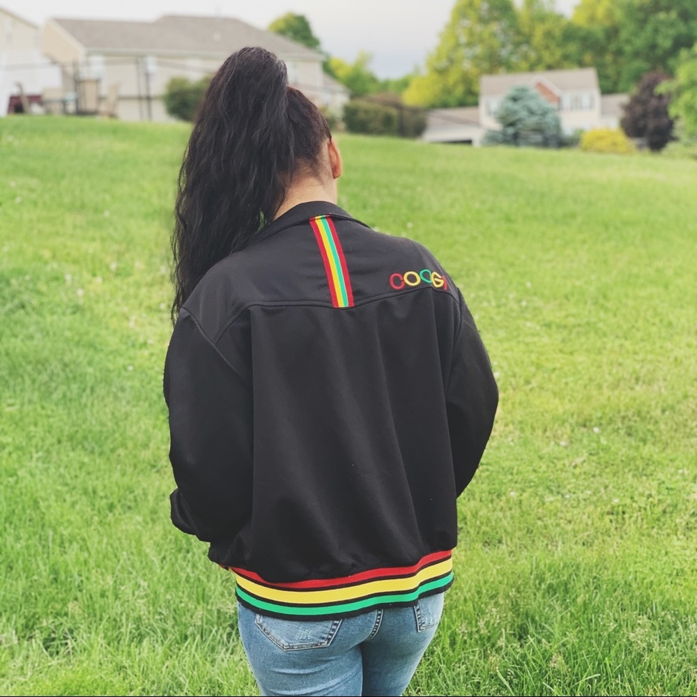 Vintage Embroidered COOGI Zippered Jacket
